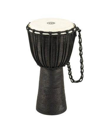Meinl Percussion HDJ3-M Headliner Rope Tuned Black River Series Djembe - 10