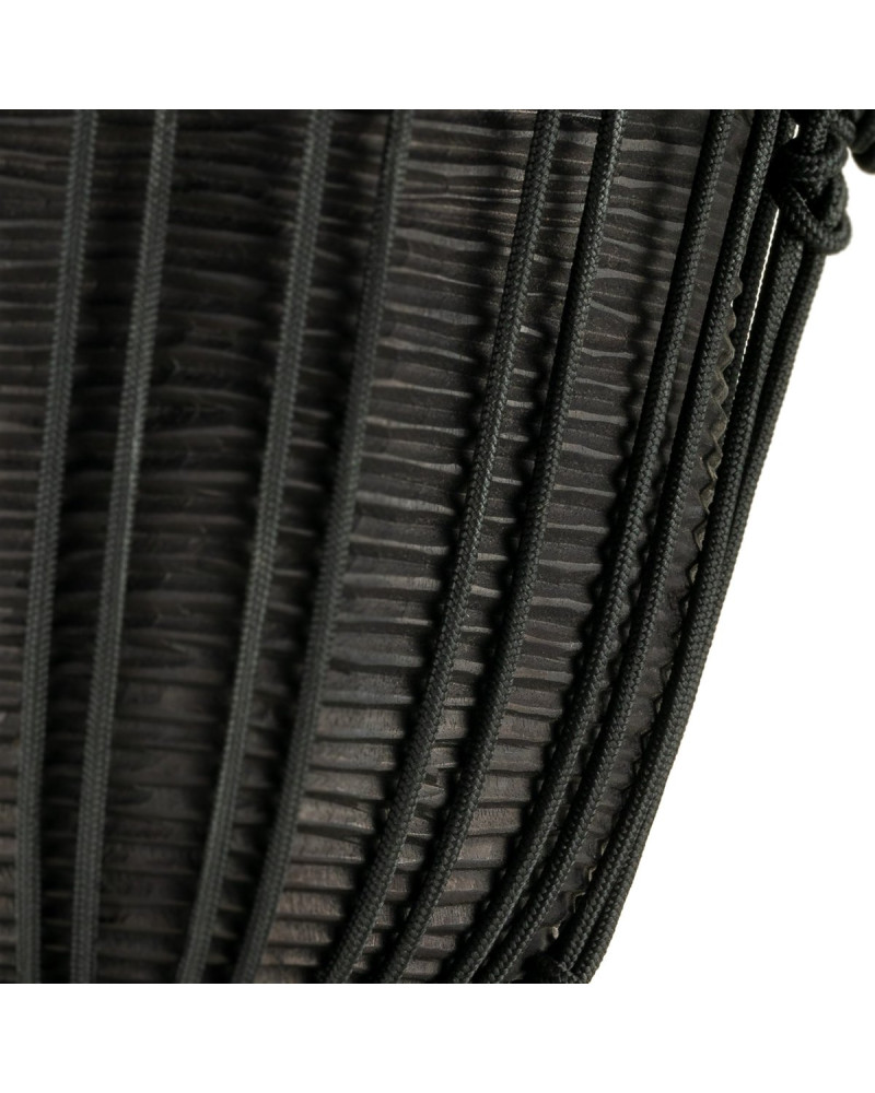 Meinl Percussion HDJ3-M Headliner Rope Tuned Black River Series Djembe - 10