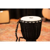 Meinl Percussion HDJ3-M Headliner Rope Tuned Black River Series Djembe - 10