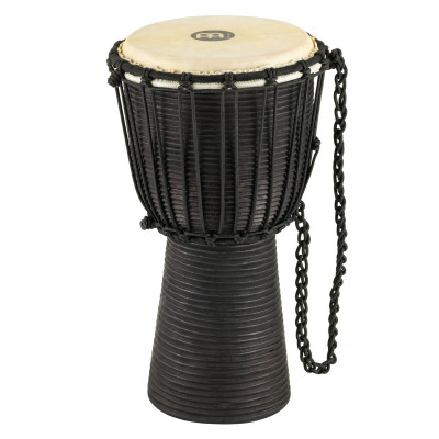Meinl Percussion HDJ3-S Headliner Rope Tuned Black River Series Djembe - 8