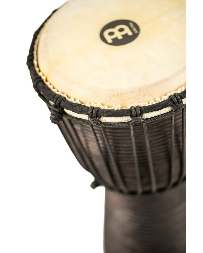 Meinl Percussion HDJ3-S Headliner Rope Tuned Black River Series Djembe - 8