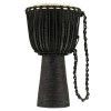 Meinl Percussion HDJ3-XL Headliner Rope Tuned Black River Series Djembe - 13
