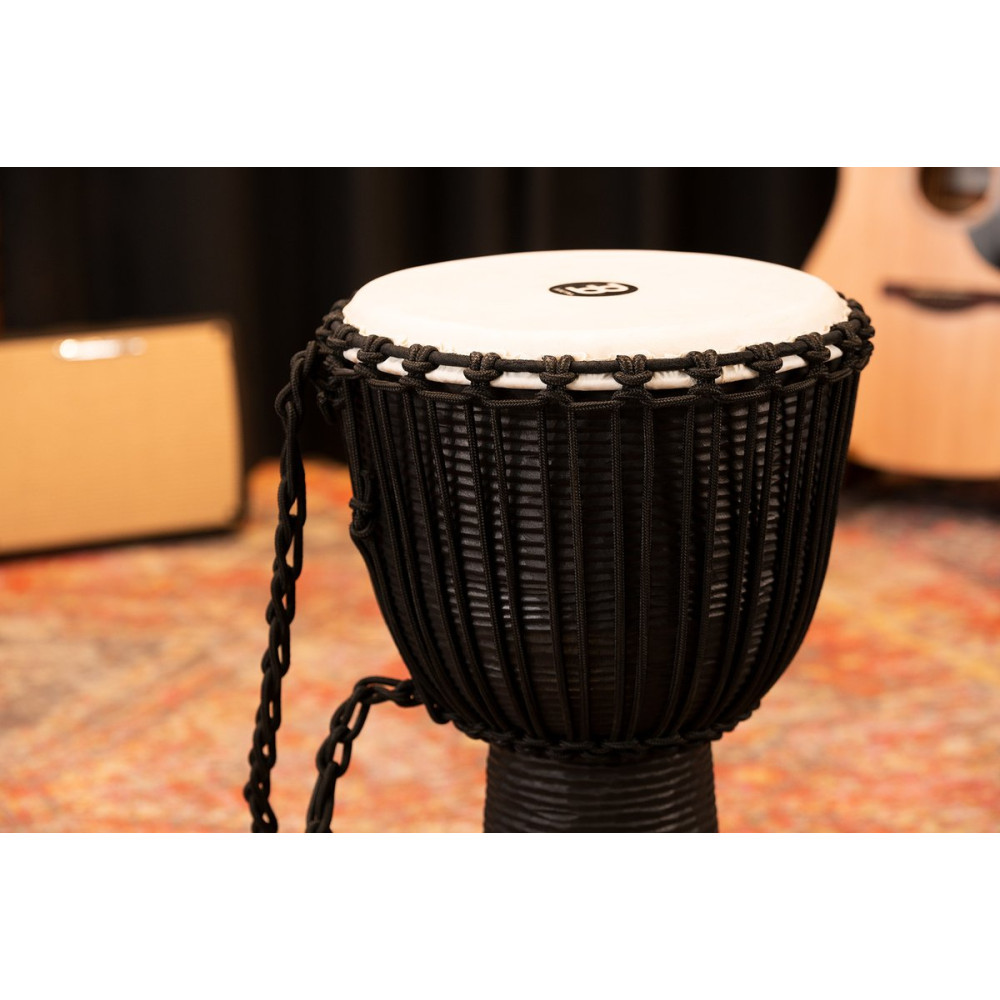 Meinl Percussion HDJ3-XL Headliner Rope Tuned Black River Series Djembe - 13