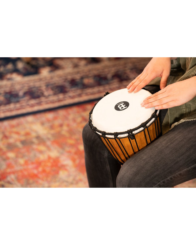 Meinl Percussion HDJ4-S Headliner Rope Tuned Nile Series Djembe - 8