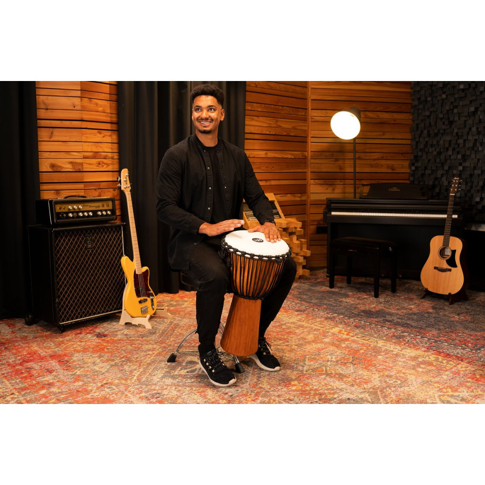 Meinl Percussion HDJ4-XL Headliner Rope Tuned Nile Series Djembe - 13