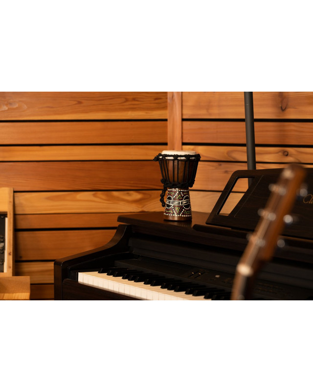 Meinl Percussion HDJ6-XXS African Style Mini Djembe 4 1/2