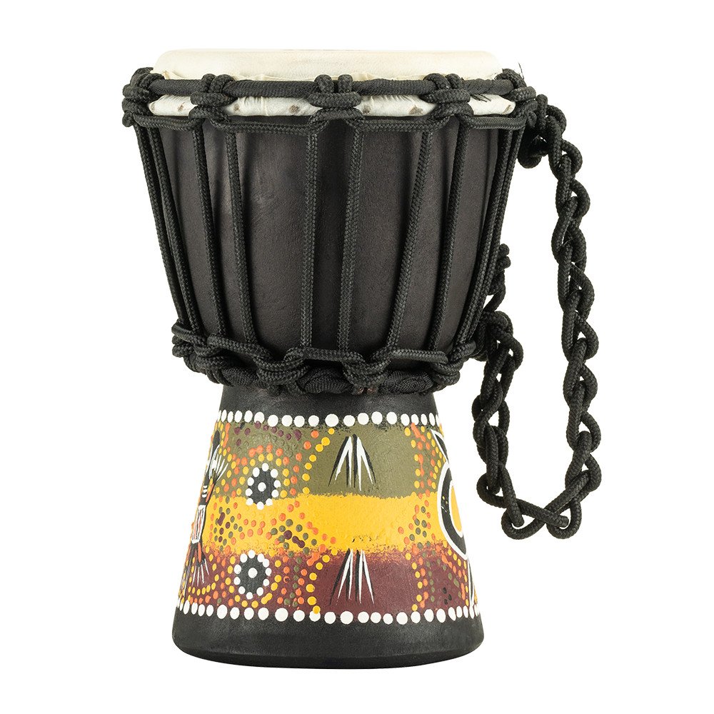 Meinl Percussion HDJ7-XXS African Style Mini Djembe 4 1/2