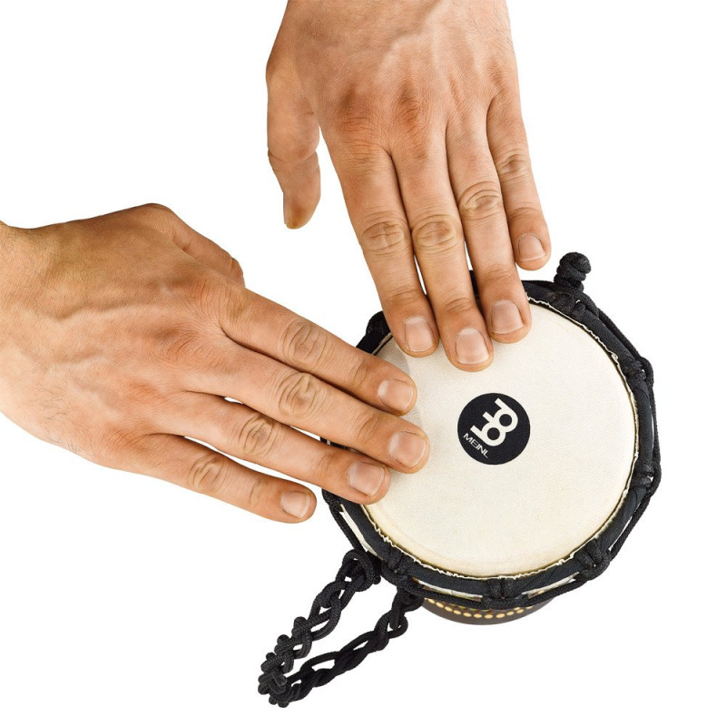 Meinl Percussion HDJ7-XXS African Style Mini Djembe 4 1/2