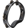 Meinl Percussion HTBK Headliner® Series Molded ABS Single-Row Tambourine - Black