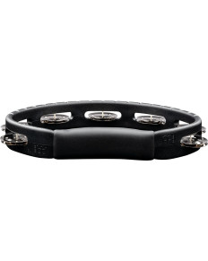 Meinl Percussion HTBK Headliner® Series Molded ABS Single-Row Tambourine - Black