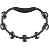 Meinl Percussion HTBK Headliner® Series Molded ABS Single-Row Tambourine - Black