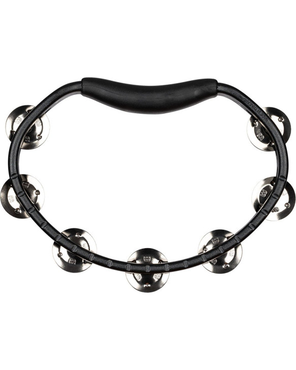 Meinl Percussion HTBK Headliner® Series Molded ABS Single-Row Tambourine - Black