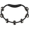 Meinl Percussion HTBK Headliner® Series Molded ABS Single-Row Tambourine - Black