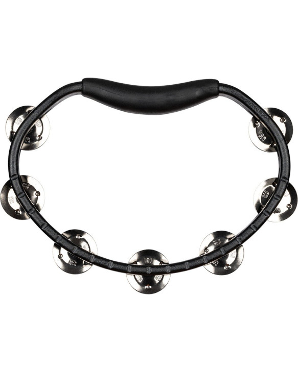 Meinl Percussion HTBK Headliner® Series Molded ABS Single-Row Tambourine - Black