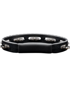 Meinl Percussion HTBK Headliner® Series Molded ABS Single-Row Tambourine - Black