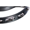 Meinl Percussion HTBK Headliner® Series Molded ABS Single-Row Tambourine - Black
