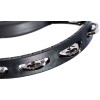 Meinl Percussion HTBK Headliner® Series Molded ABS Single-Row Tambourine - Black