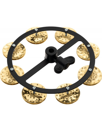 Meinl Percussion HTHH1B-BK Headliner® Series HiHat Single-Row Tambourine - 5
