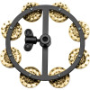 Meinl Percussion HTHH1B-BK Headliner® Series HiHat Single-Row Tambourine - 5