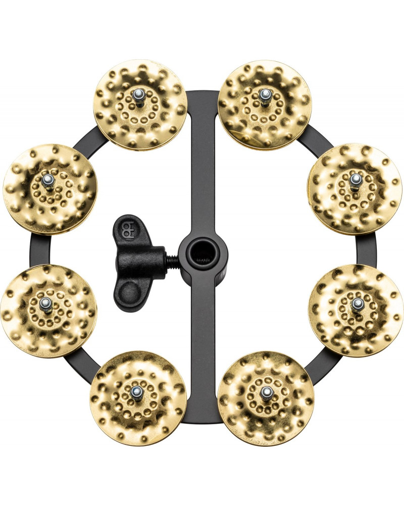 Meinl Percussion HTHH1B-BK Headliner® Series HiHat Single-Row Tambourine - 5