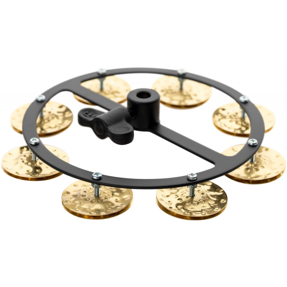 Meinl Percussion HTHH1B-BK Headliner® Series HiHat Single-Row Tambourine - 5