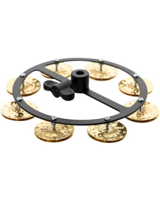 Meinl Percussion HTHH1B-BK Headliner® Series HiHat Single-Row Tambourine - 5