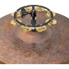 Meinl Percussion HTHH1B-BK Headliner® Series HiHat Single-Row Tambourine - 5