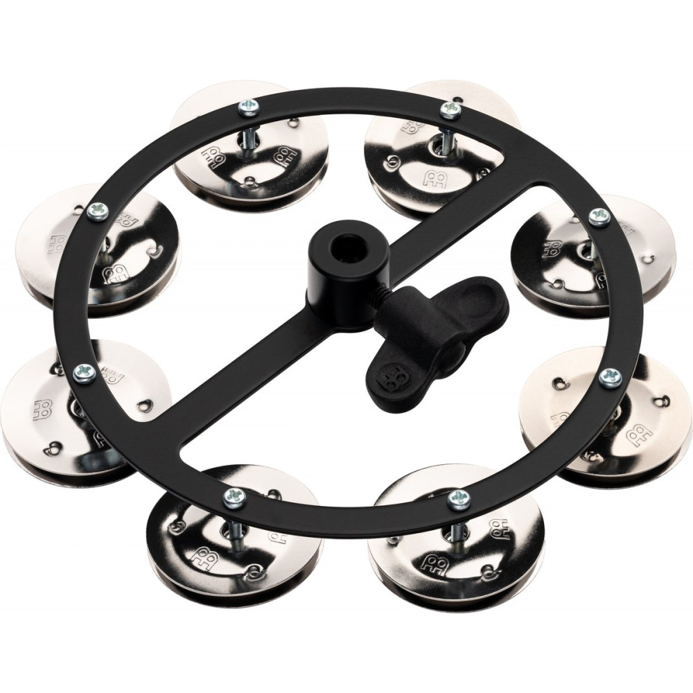 Meinl Percussion HTHH1BK Headliner® Series HiHat Single-Row Tambourine - 5