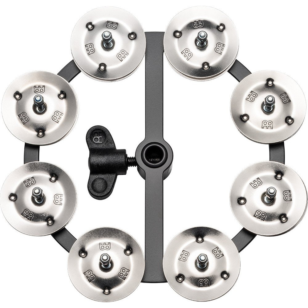 Meinl Percussion HTHH1BK Headliner® Series HiHat Single-Row Tambourine - 5