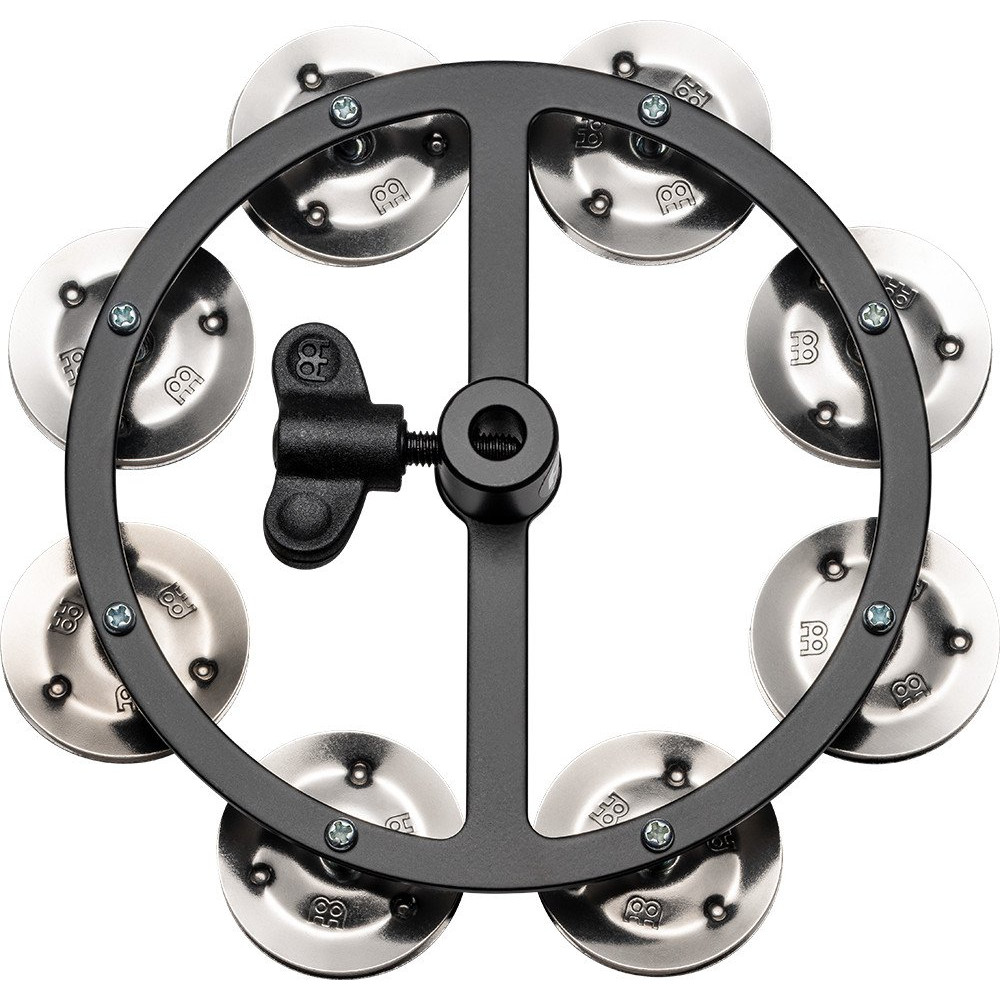 Meinl Percussion HTHH1BK Headliner® Series HiHat Single-Row Tambourine - 5