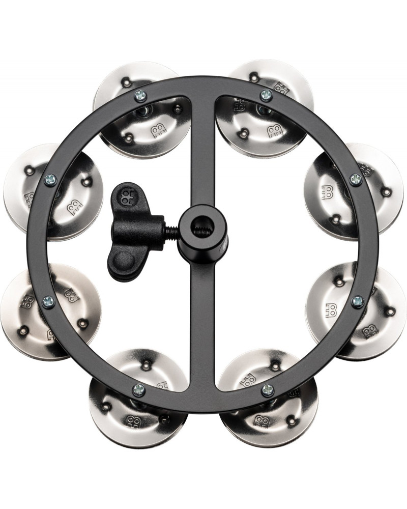 Meinl Percussion HTHH1BK Headliner® Series HiHat Single-Row Tambourine - 5