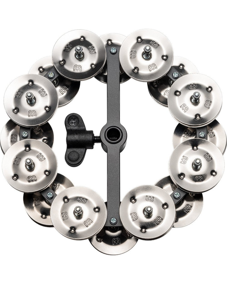 Meinl Percussion HTHH2BK Headliner® Series HiHat Dual-Row Tambourine - 5