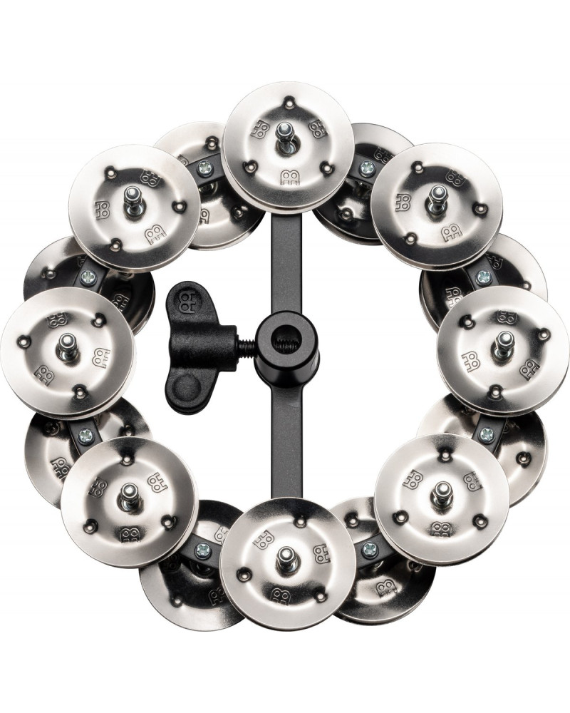 Meinl Percussion HTHH2BK Headliner® Series HiHat Dual-Row Tambourine - 5