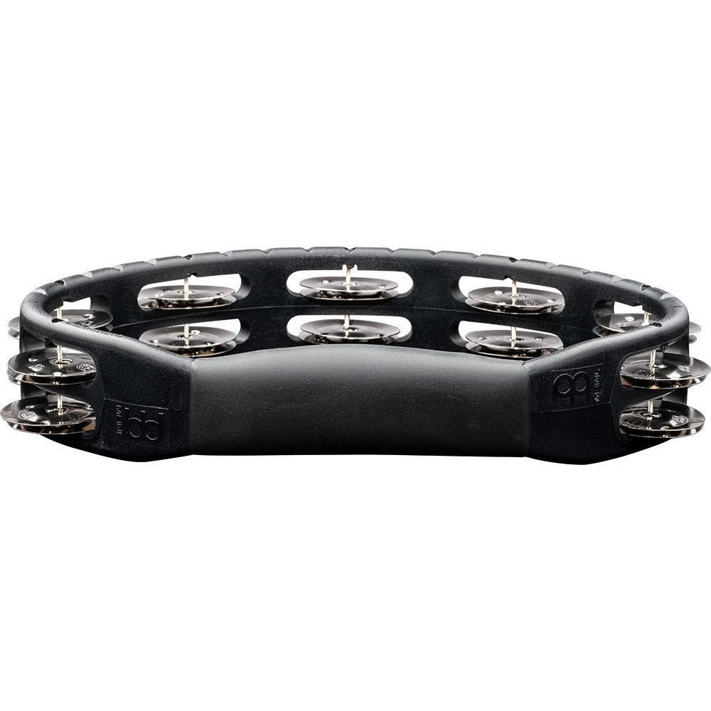 Meinl Percussion HTMT1BK Headliner® Series Molded ABS Dual-Row Tambourine - Black