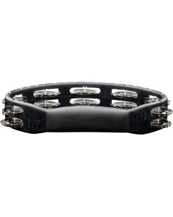 Meinl Percussion HTMT1BK Headliner® Series Molded ABS Dual-Row Tambourine - Black