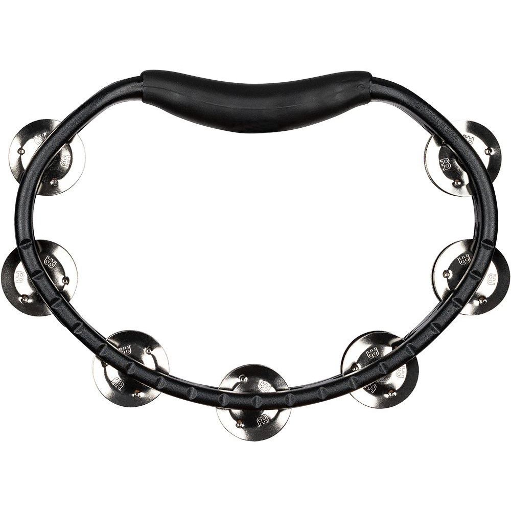 Meinl Percussion HTMT1BK Headliner® Series Molded ABS Dual-Row Tambourine - Black