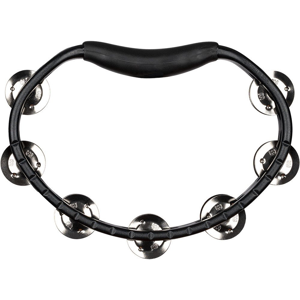 Meinl Percussion HTMT1BK Headliner® Series Molded ABS Dual-Row Tambourine - Black