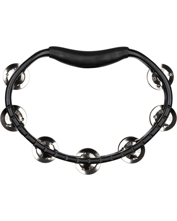 Meinl Percussion HTMT1BK Headliner® Series Molded ABS Dual-Row Tambourine - Black