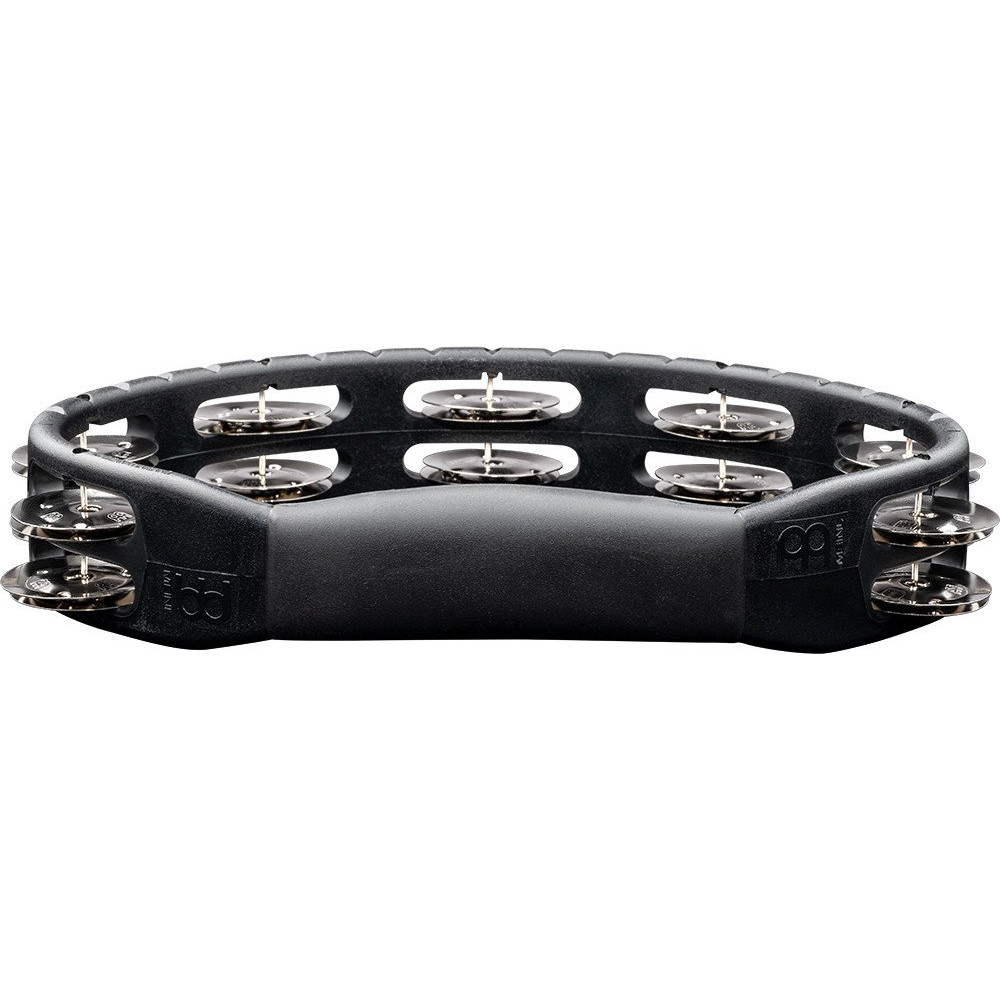 Meinl Percussion HTMT1BK Headliner® Series Molded ABS Dual-Row Tambourine - Black