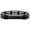 Meinl Percussion HTMT1BK Headliner® Series Molded ABS Dual-Row Tambourine - Black