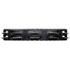 Meinl Percussion HTMT1BK Headliner® Series Molded ABS Dual-Row Tambourine - Black