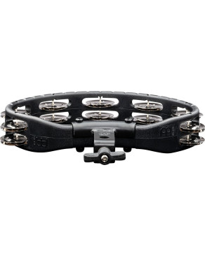 Meinl Percussion HTMT2BK Headliner® Series Mountable Molded ABS Tambourine - Black