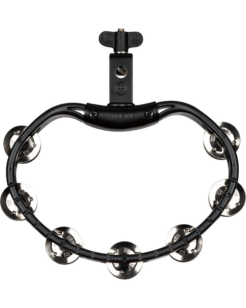 Meinl Percussion HTMT2BK Headliner® Series Mountable Molded ABS Tambourine - Black