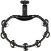 Meinl Percussion HTMT2BK Headliner® Series Mountable Molded ABS Tambourine - Black