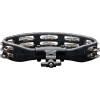Meinl Percussion HTMT2BK Headliner® Series Mountable Molded ABS Tambourine - Black