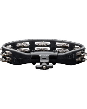 Meinl Percussion HTMT2BK Headliner® Series Mountable Molded ABS Tambourine - Black