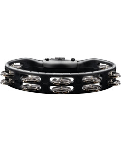 Meinl Percussion HTMT2BK Headliner® Series Mountable Molded ABS Tambourine - Black