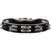 Meinl Percussion HTMT2BK Headliner® Series Mountable Molded ABS Tambourine - Black