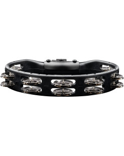 Meinl Percussion HTMT2BK Headliner® Series Mountable Molded ABS Tambourine - Black