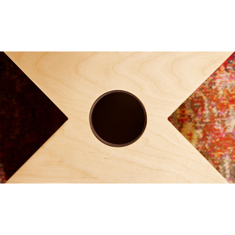 Meinl Percussion HTOPCAJ3NT Hybrid Slaptop Cajon - Baltic Birch